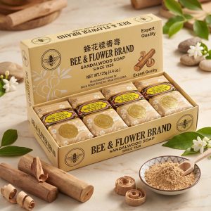 অরিজিনাল Bee & Flower চন্দন সাবান (Original Sandalwood Soap)